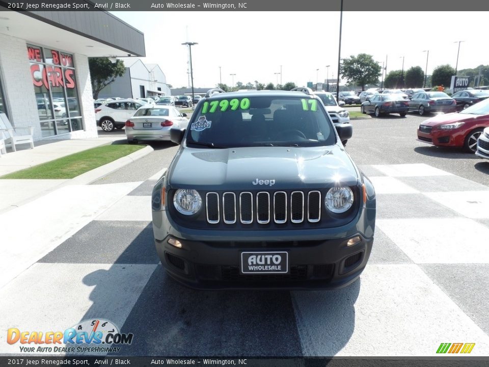 2017 Jeep Renegade Sport Anvil / Black Photo #2