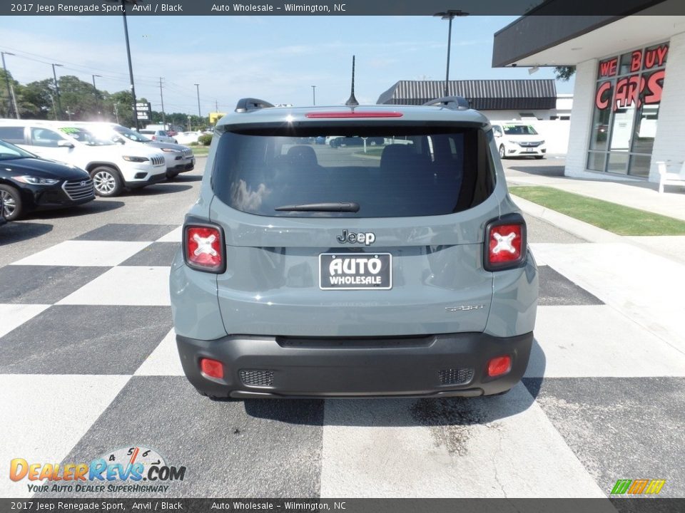 2017 Jeep Renegade Sport Anvil / Black Photo #4
