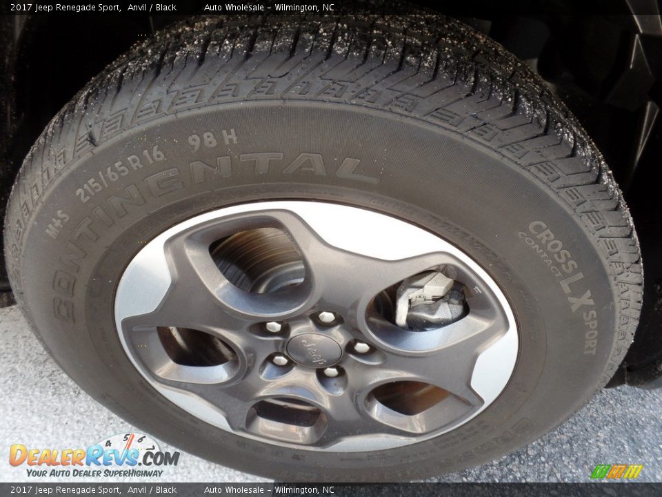 2017 Jeep Renegade Sport Anvil / Black Photo #7