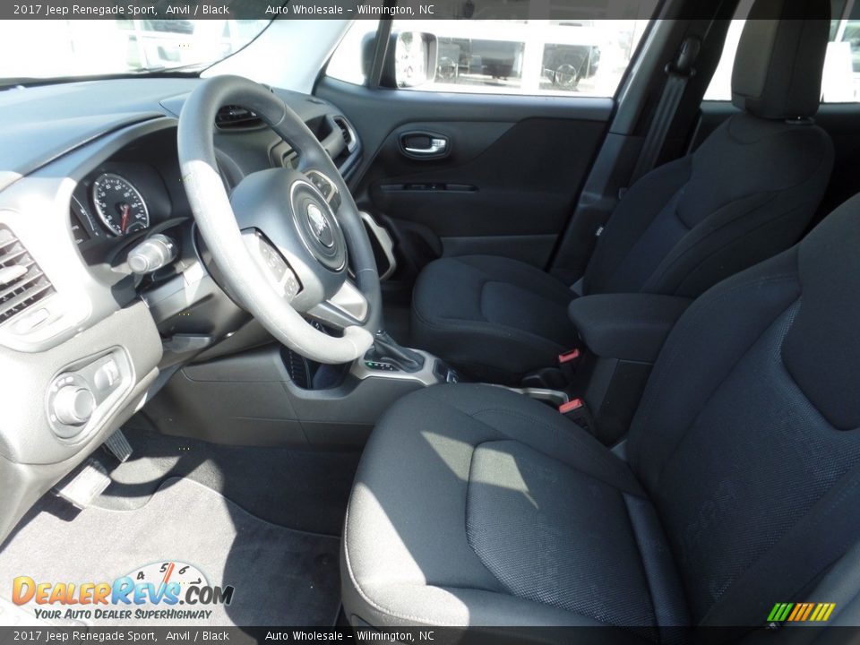 2017 Jeep Renegade Sport Anvil / Black Photo #10