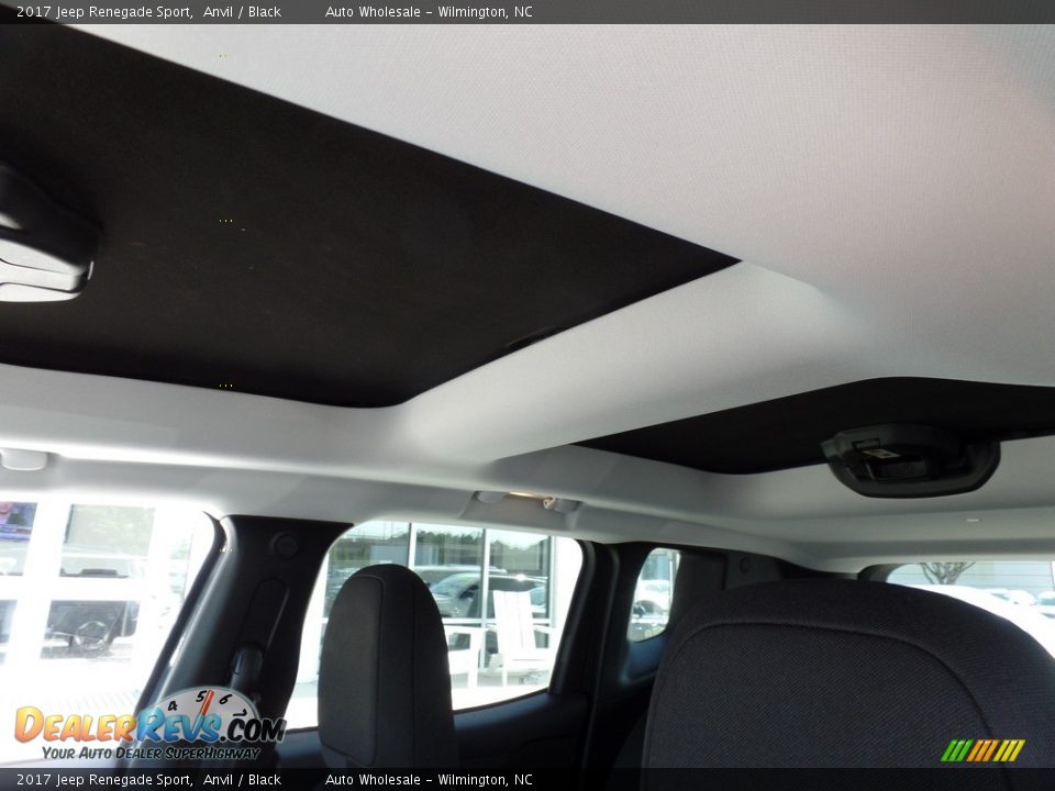 2017 Jeep Renegade Sport Anvil / Black Photo #11