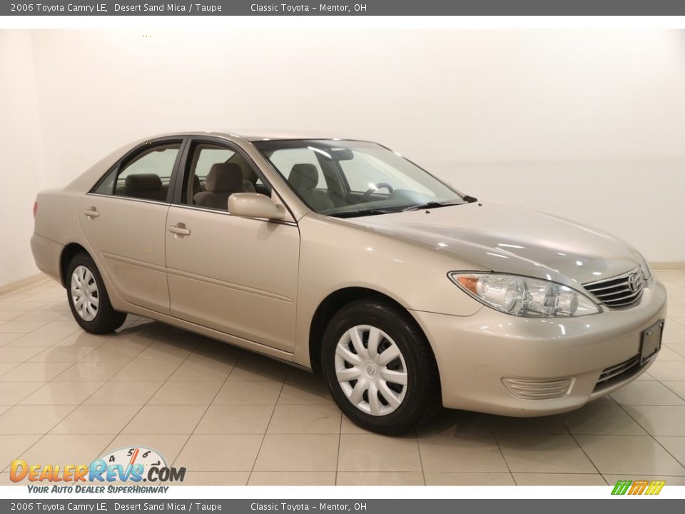 2006 Toyota Camry LE Desert Sand Mica / Taupe Photo #1