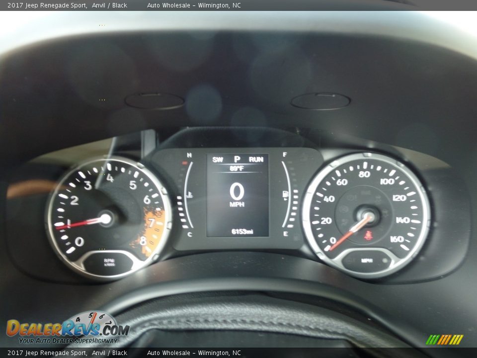 2017 Jeep Renegade Sport Anvil / Black Photo #16