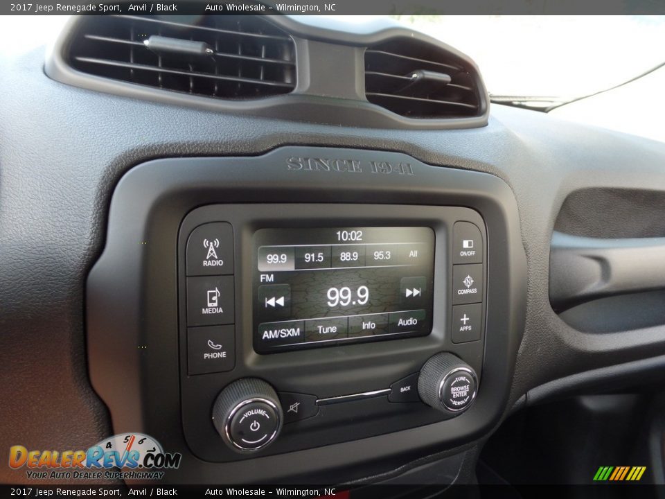 2017 Jeep Renegade Sport Anvil / Black Photo #17