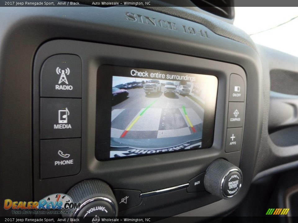 2017 Jeep Renegade Sport Anvil / Black Photo #18