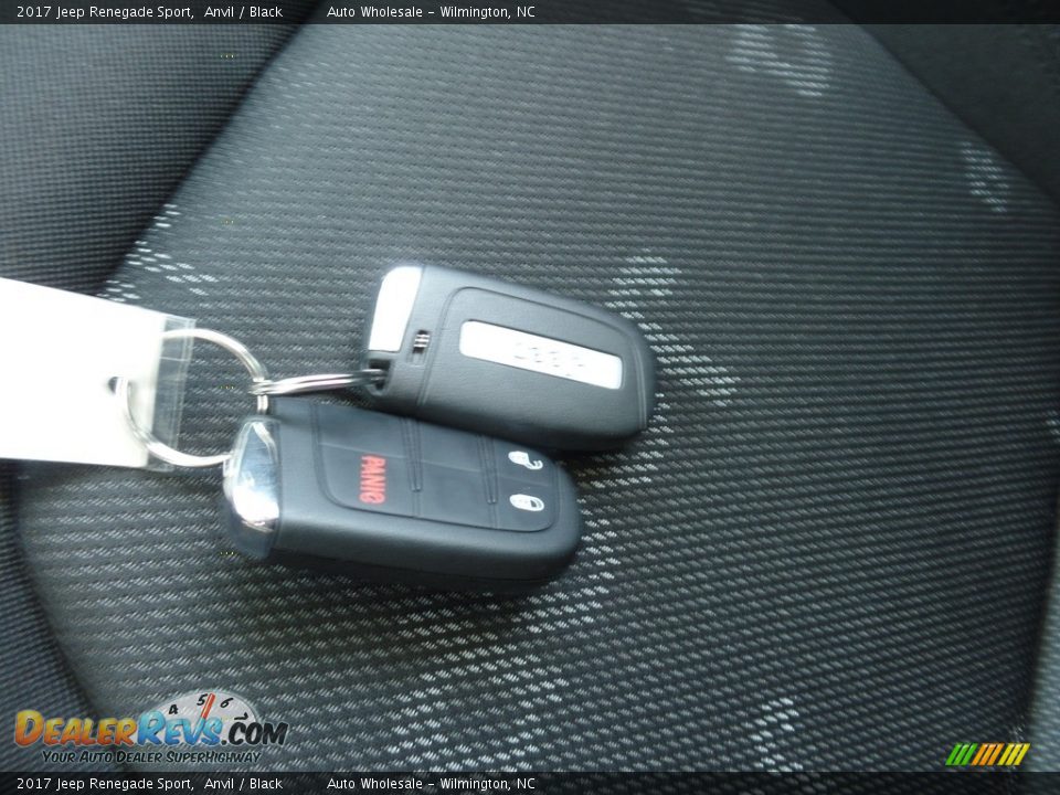 2017 Jeep Renegade Sport Anvil / Black Photo #20