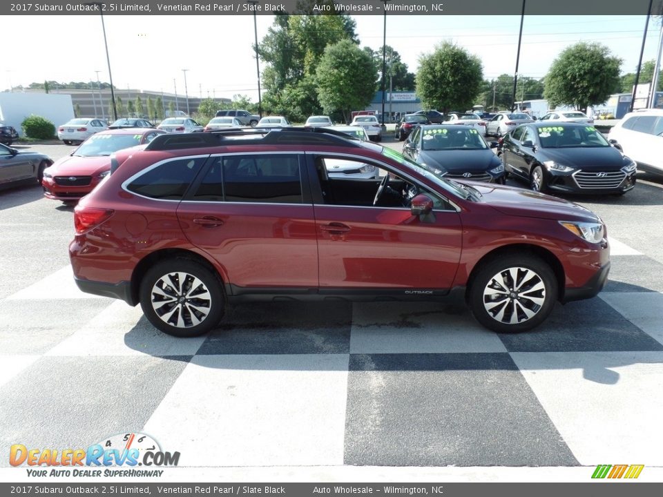 2017 Subaru Outback 2.5i Limited Venetian Red Pearl / Slate Black Photo #3