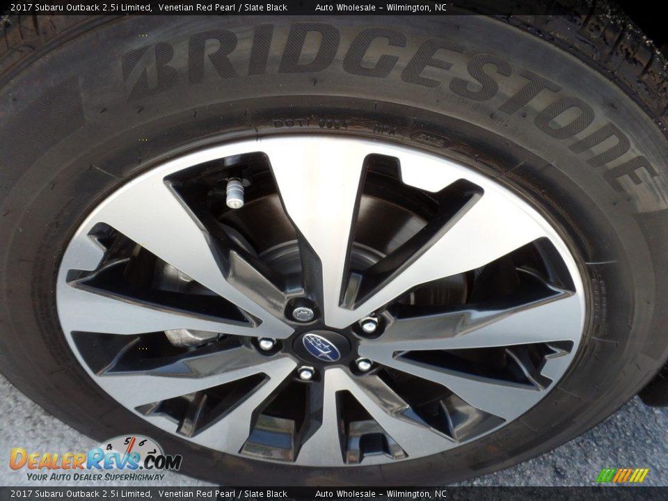 2017 Subaru Outback 2.5i Limited Venetian Red Pearl / Slate Black Photo #7