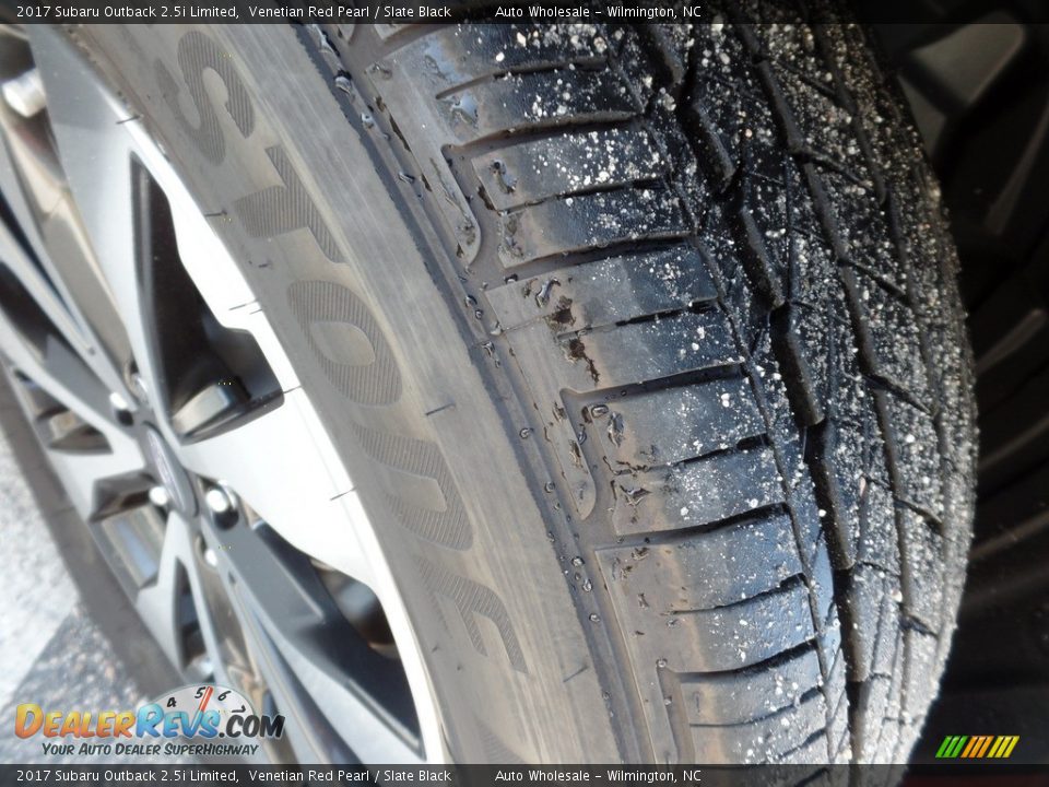 2017 Subaru Outback 2.5i Limited Venetian Red Pearl / Slate Black Photo #8