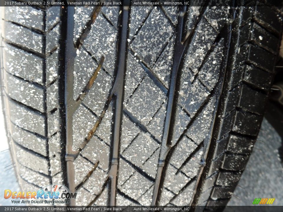 2017 Subaru Outback 2.5i Limited Venetian Red Pearl / Slate Black Photo #9