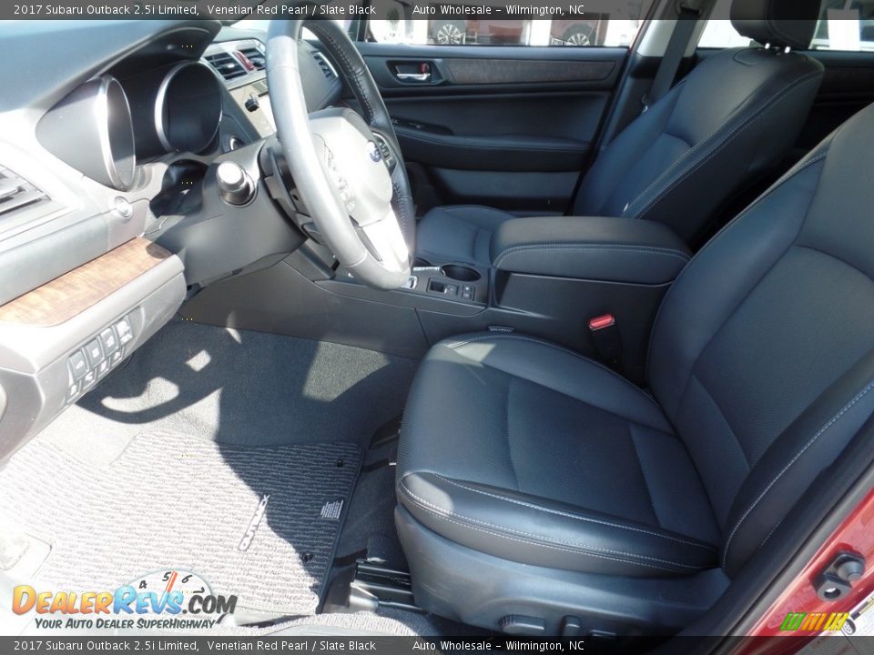 2017 Subaru Outback 2.5i Limited Venetian Red Pearl / Slate Black Photo #10