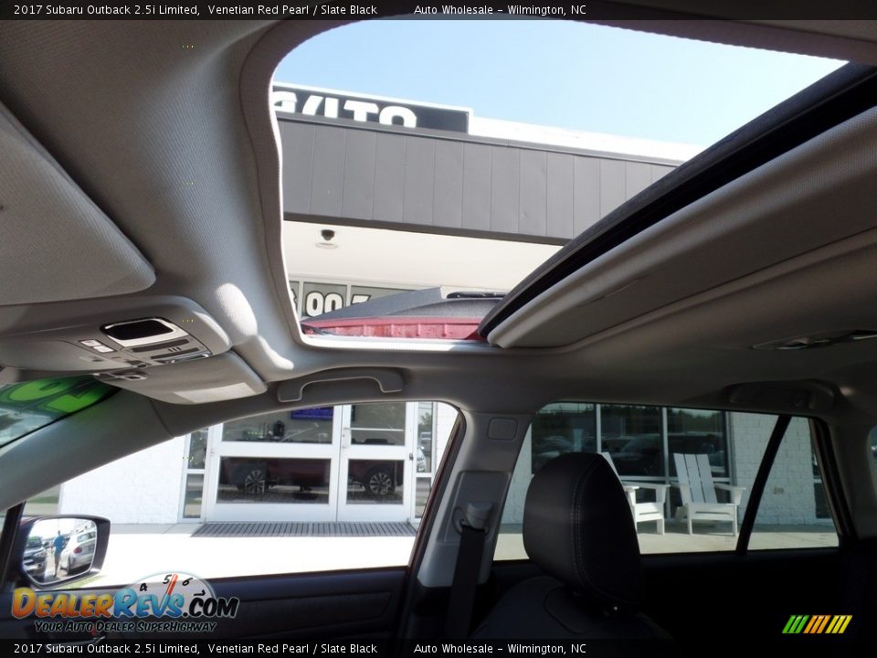 2017 Subaru Outback 2.5i Limited Venetian Red Pearl / Slate Black Photo #11