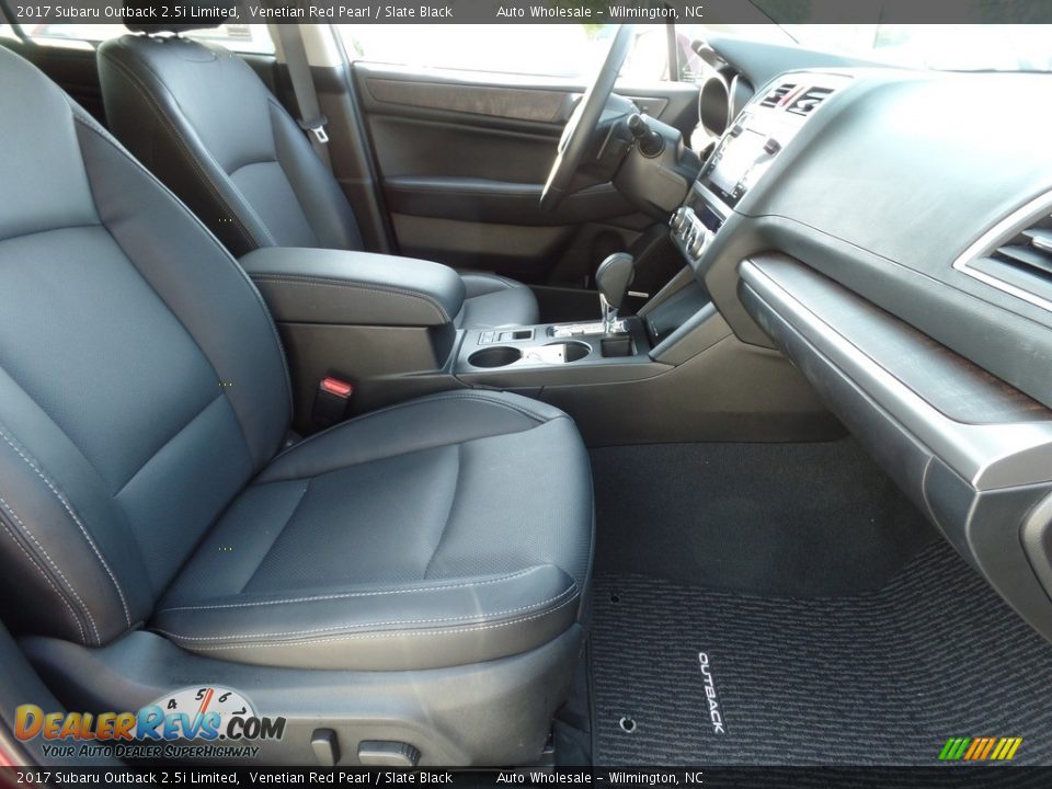 2017 Subaru Outback 2.5i Limited Venetian Red Pearl / Slate Black Photo #13