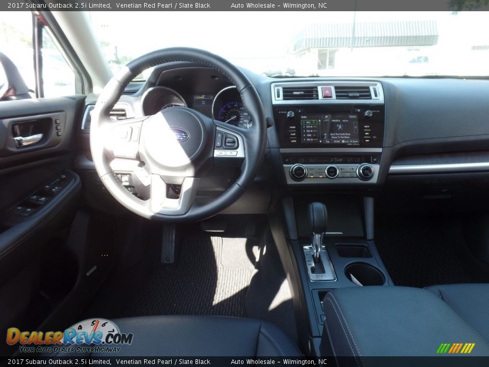 2017 Subaru Outback 2.5i Limited Venetian Red Pearl / Slate Black Photo #15