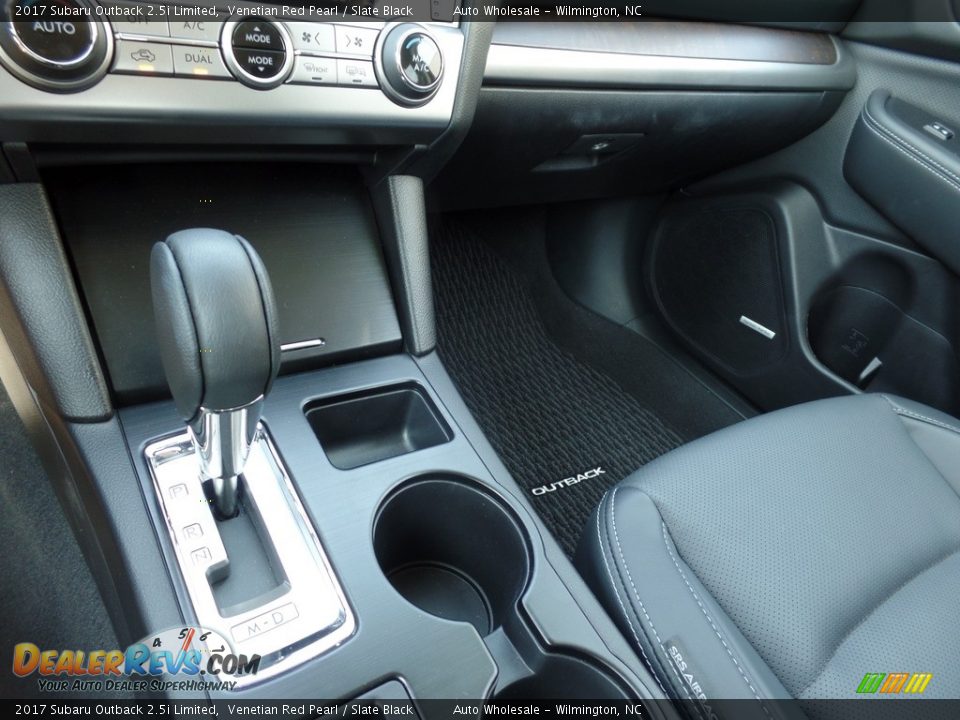 2017 Subaru Outback 2.5i Limited Venetian Red Pearl / Slate Black Photo #19
