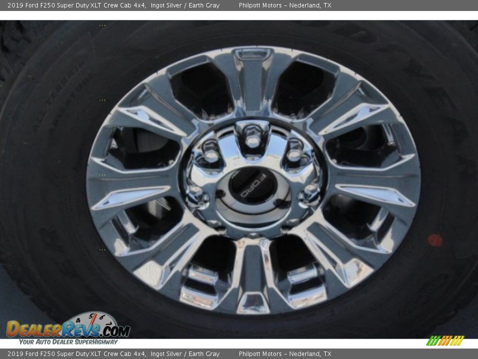 2019 Ford F250 Super Duty XLT Crew Cab 4x4 Ingot Silver / Earth Gray Photo #5