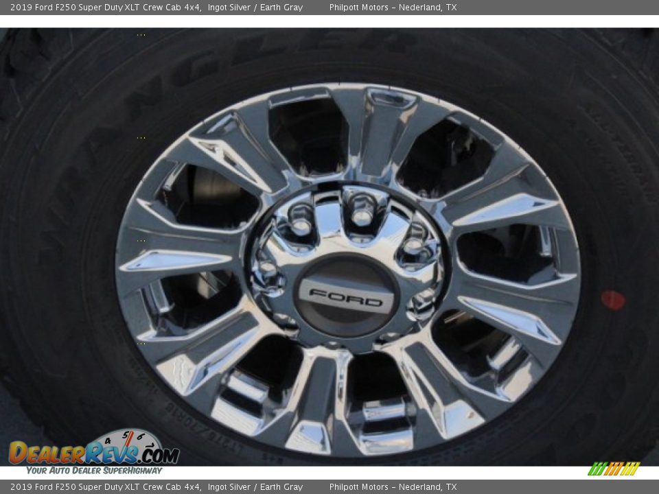 2019 Ford F250 Super Duty XLT Crew Cab 4x4 Ingot Silver / Earth Gray Photo #6