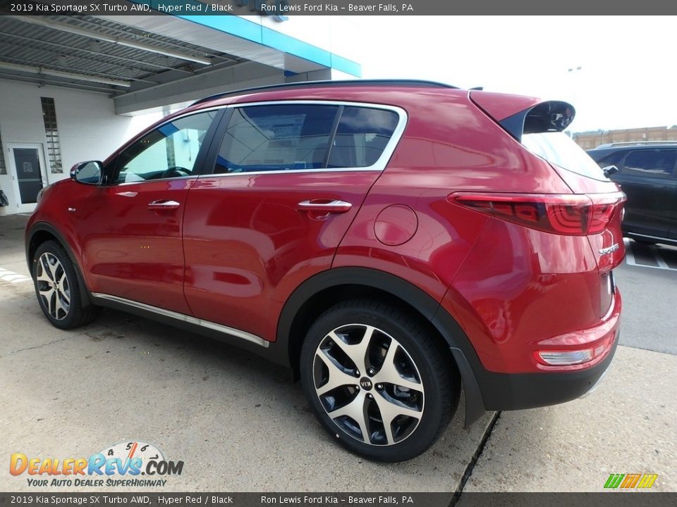 2019 Kia Sportage SX Turbo AWD Hyper Red / Black Photo #6