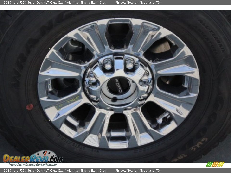 2019 Ford F250 Super Duty XLT Crew Cab 4x4 Ingot Silver / Earth Gray Photo #11