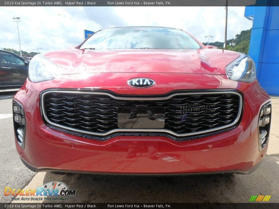 2019 Kia Sportage SX Turbo AWD Hyper Red / Black Photo #9