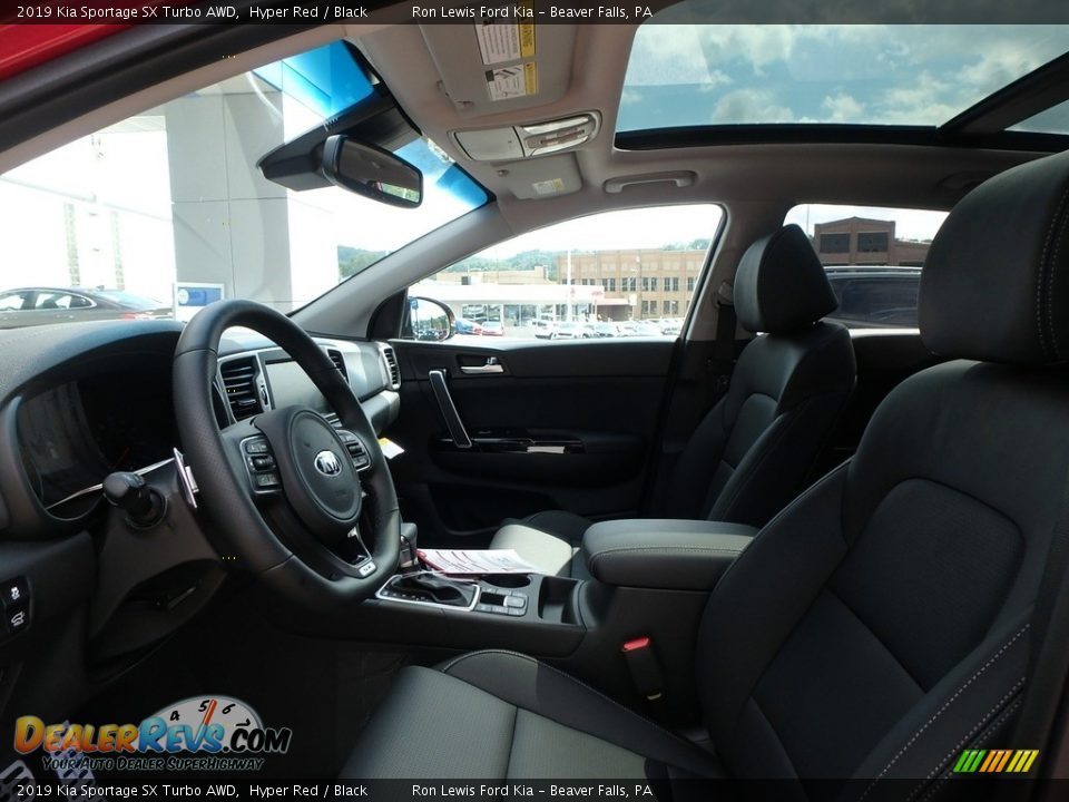 2019 Kia Sportage SX Turbo AWD Hyper Red / Black Photo #11