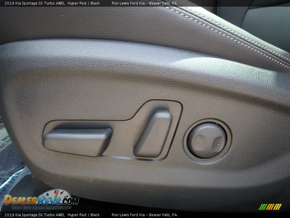 2019 Kia Sportage SX Turbo AWD Hyper Red / Black Photo #15