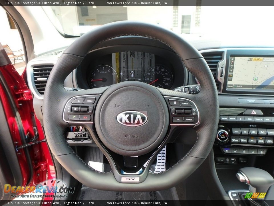 2019 Kia Sportage SX Turbo AWD Steering Wheel Photo #17
