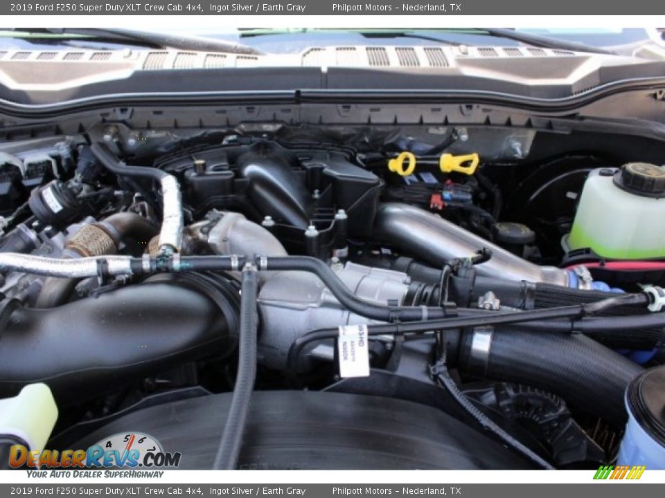 2019 Ford F250 Super Duty XLT Crew Cab 4x4 Ingot Silver / Earth Gray Photo #32
