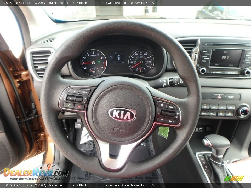 2019 Kia Sportage LX AWD Steering Wheel Photo #17