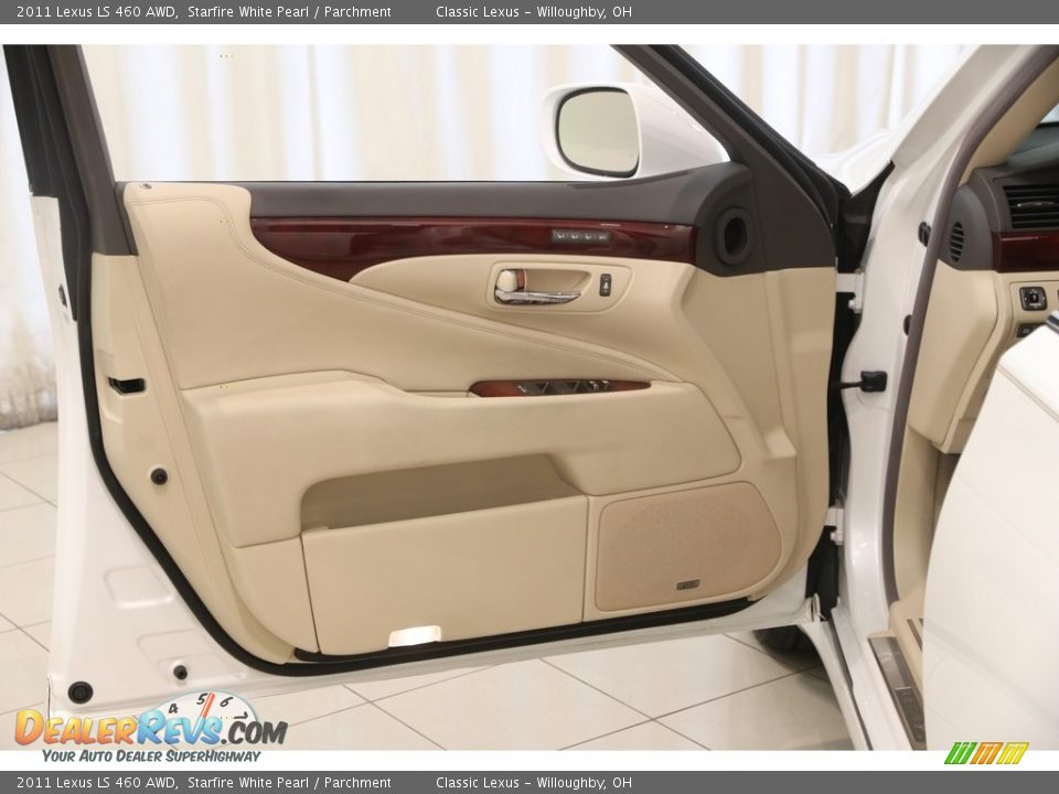 2011 Lexus LS 460 AWD Starfire White Pearl / Parchment Photo #4