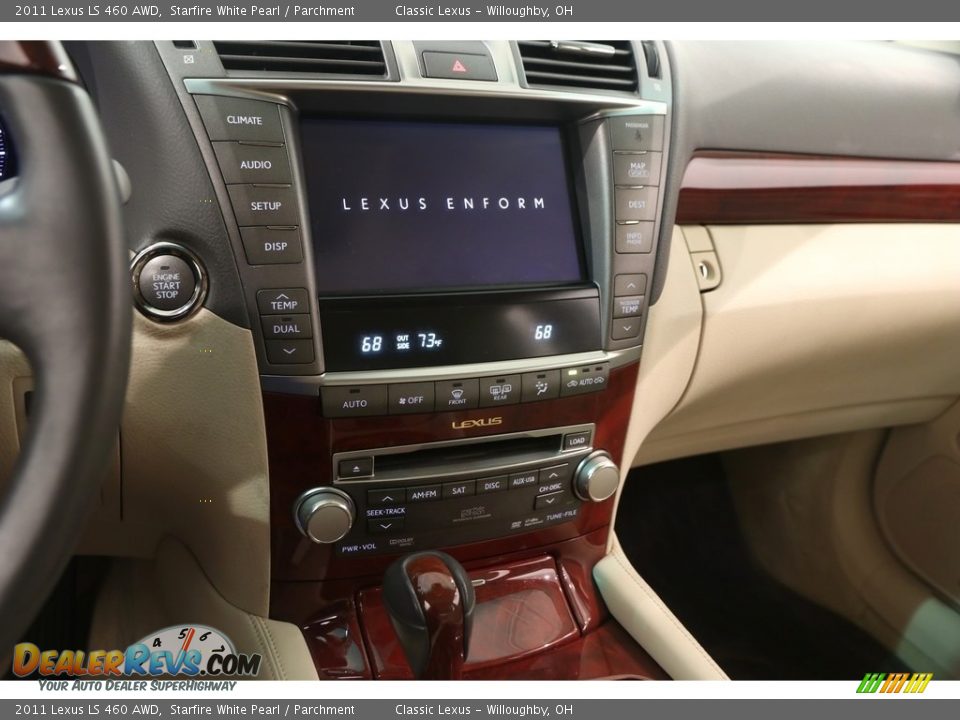 2011 Lexus LS 460 AWD Starfire White Pearl / Parchment Photo #12