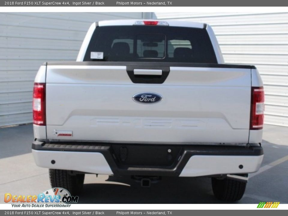 2018 Ford F150 XLT SuperCrew 4x4 Ingot Silver / Black Photo #9