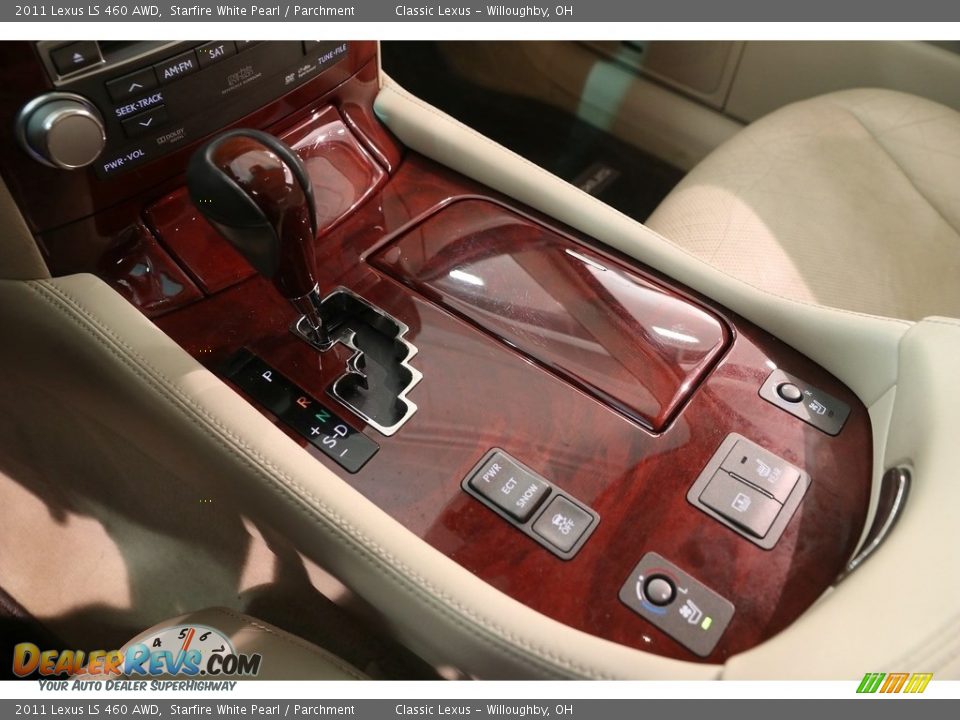 2011 Lexus LS 460 AWD Starfire White Pearl / Parchment Photo #18
