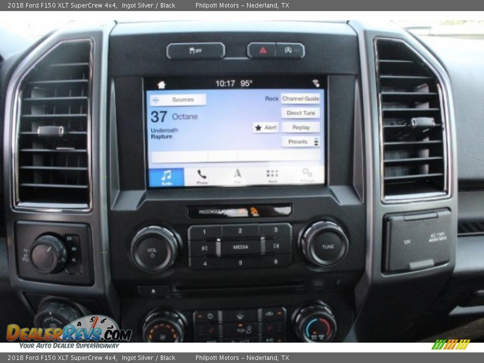 2018 Ford F150 XLT SuperCrew 4x4 Ingot Silver / Black Photo #18