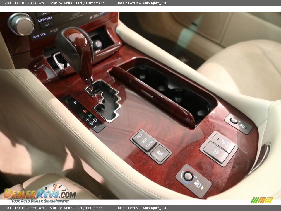 2011 Lexus LS 460 AWD Starfire White Pearl / Parchment Photo #19