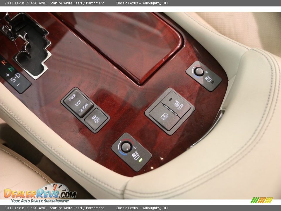 2011 Lexus LS 460 AWD Starfire White Pearl / Parchment Photo #20