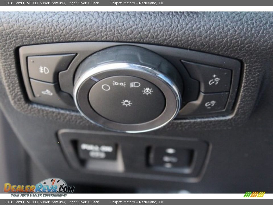 2018 Ford F150 XLT SuperCrew 4x4 Ingot Silver / Black Photo #23
