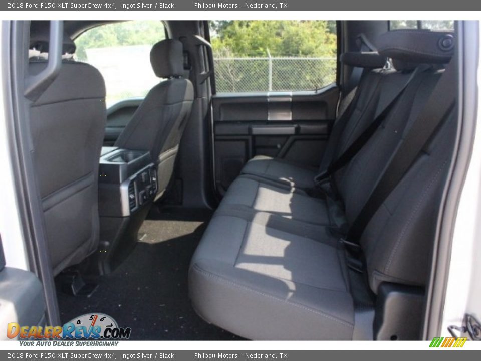 2018 Ford F150 XLT SuperCrew 4x4 Ingot Silver / Black Photo #25