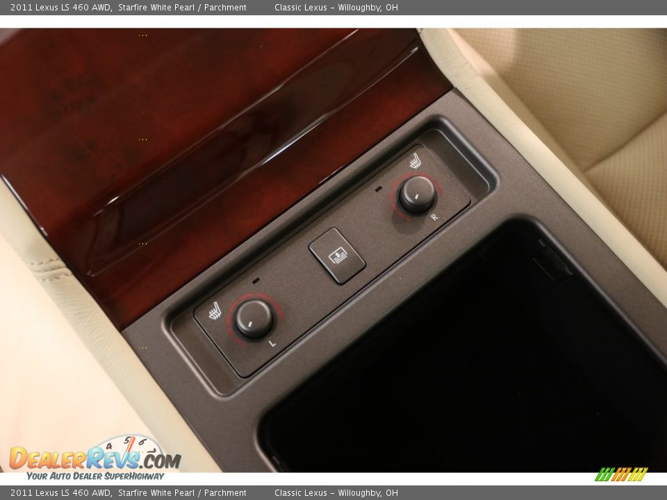 2011 Lexus LS 460 AWD Starfire White Pearl / Parchment Photo #25