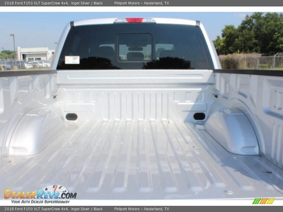 2018 Ford F150 XLT SuperCrew 4x4 Ingot Silver / Black Photo #28