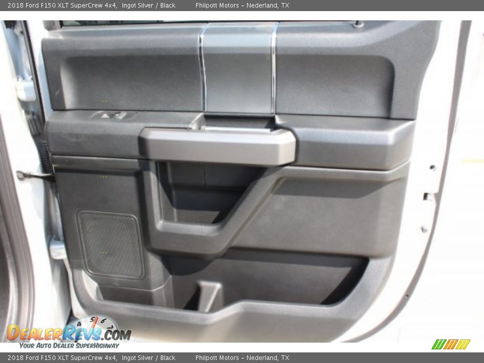 2018 Ford F150 XLT SuperCrew 4x4 Ingot Silver / Black Photo #29