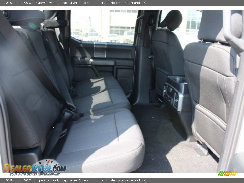2018 Ford F150 XLT SuperCrew 4x4 Ingot Silver / Black Photo #30