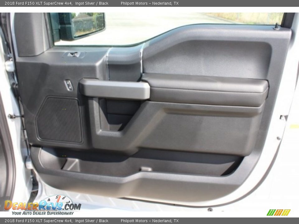 2018 Ford F150 XLT SuperCrew 4x4 Ingot Silver / Black Photo #31