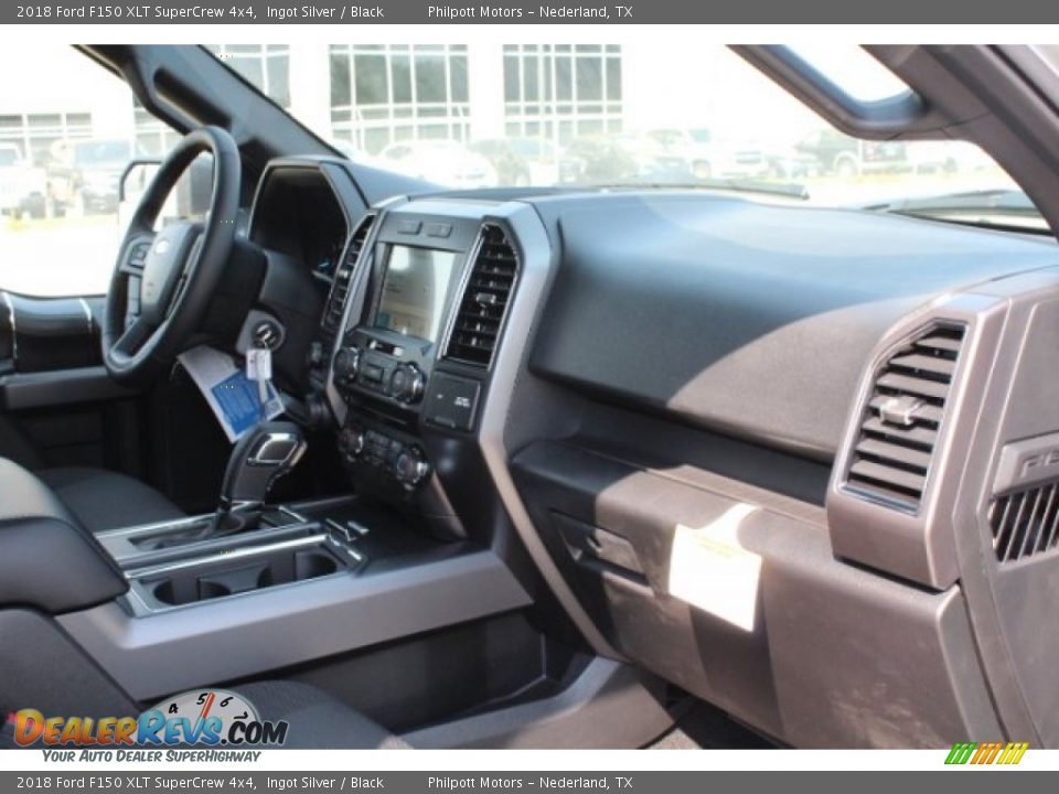2018 Ford F150 XLT SuperCrew 4x4 Ingot Silver / Black Photo #32