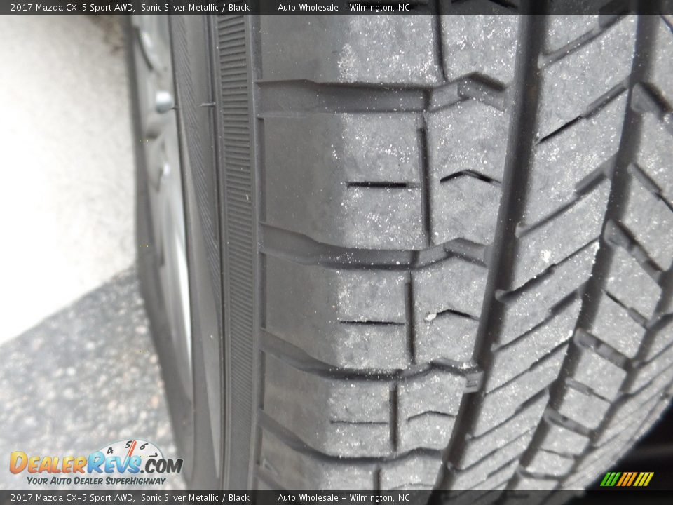 2017 Mazda CX-5 Sport AWD Sonic Silver Metallic / Black Photo #9