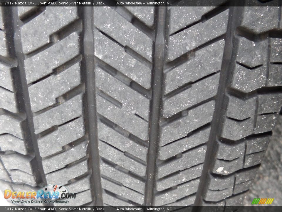 2017 Mazda CX-5 Sport AWD Sonic Silver Metallic / Black Photo #10
