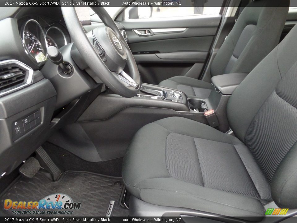 2017 Mazda CX-5 Sport AWD Sonic Silver Metallic / Black Photo #11