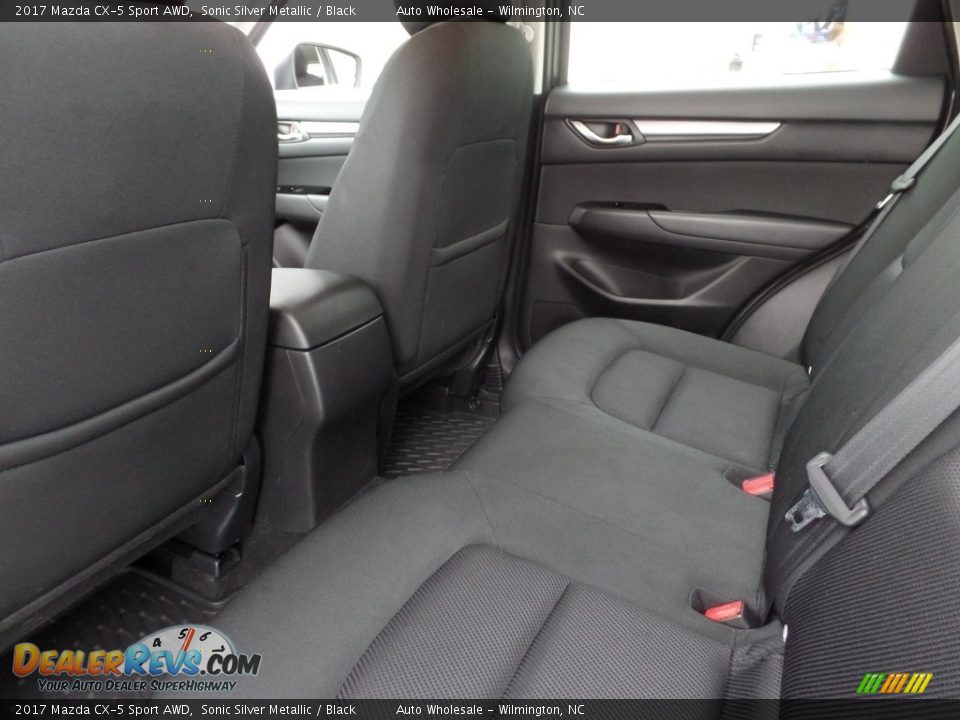 2017 Mazda CX-5 Sport AWD Sonic Silver Metallic / Black Photo #12