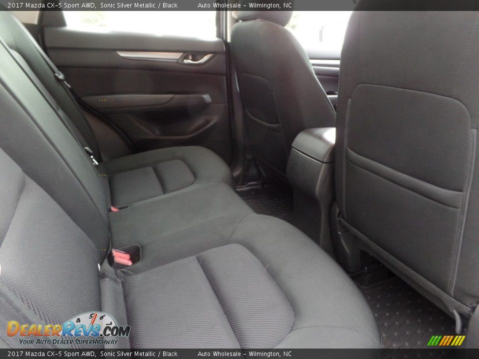 2017 Mazda CX-5 Sport AWD Sonic Silver Metallic / Black Photo #14
