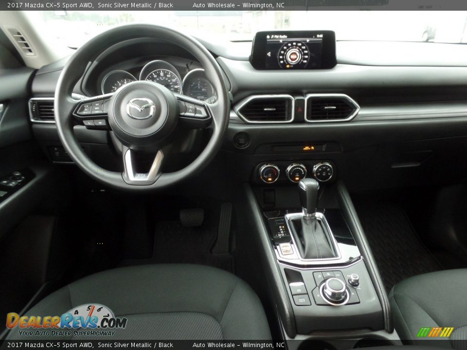 2017 Mazda CX-5 Sport AWD Sonic Silver Metallic / Black Photo #15